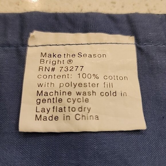 Vintage Set of 3 Christmas Holiday Snowman Tree Let It Snow Placemats - Picture 6 of 7